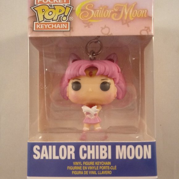 Funko Sailor Chibi Moon Key Chain Key Ring Cute Figurine Character Keychain - Picture 3 of 9